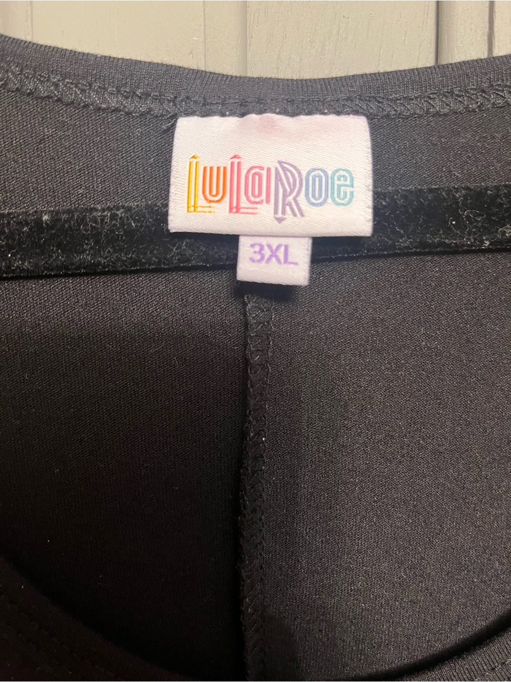 LuLaRoe Black Racerback Maxi Dress - Picture 4 of 6